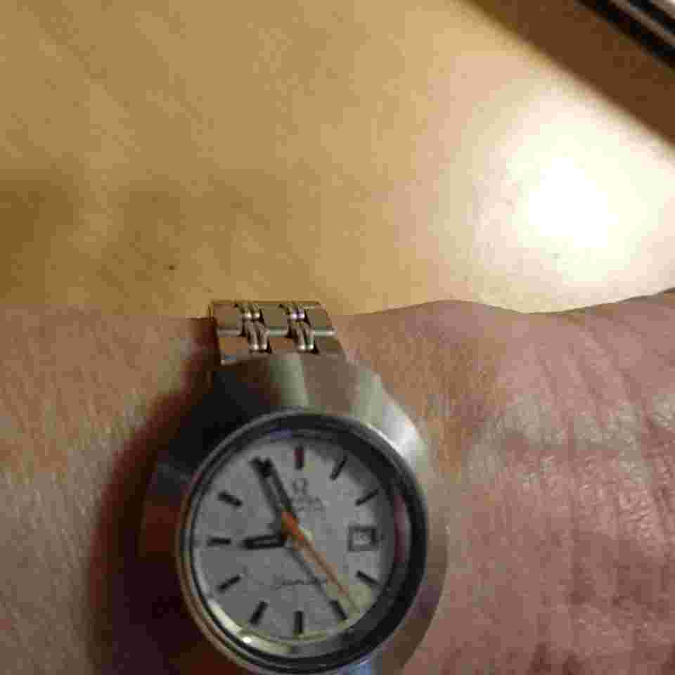 Omega seamaster donna Seamaster Anni 70 vintage cinturino non originale ma dell'epoca