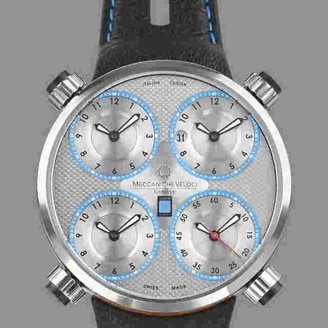 Meccaniche Veloci Quattro Valvole W10NV1NE | Limited | Date | Titanium | 49mm | Box&Papers