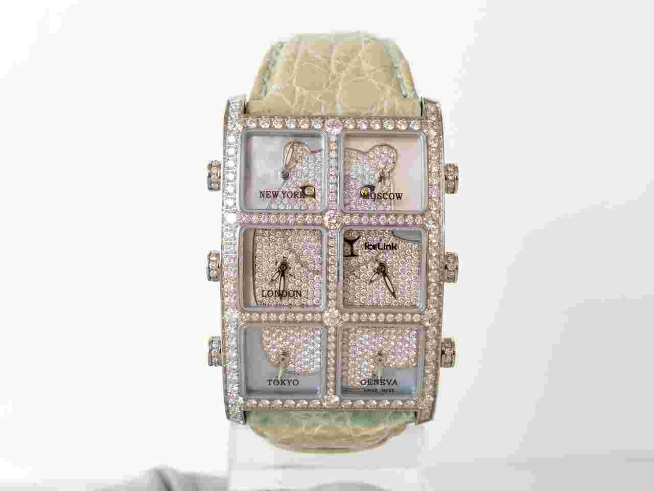 IceLink Senator Six Time Zone Lion Diamonds 5,5ct 