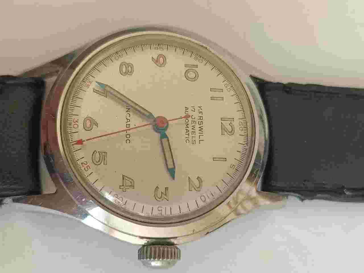 KERSWİLL MİLİTARY WRİST WATCH