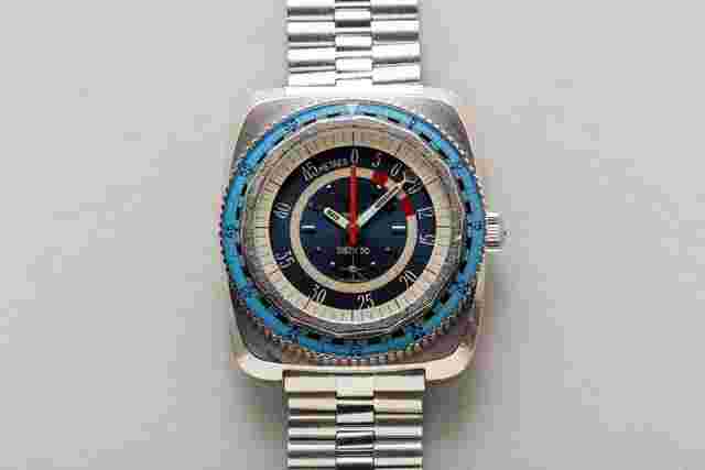 Favre-Leuba Bathy 50 Vintage Diving Watch