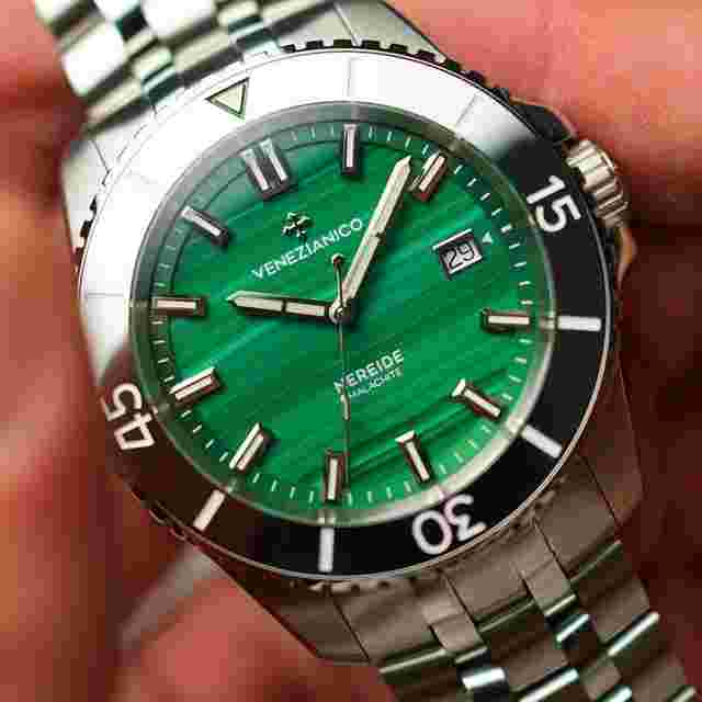 Venezianico Nereide Malachite - automatico - 42 mm - NEW 2026