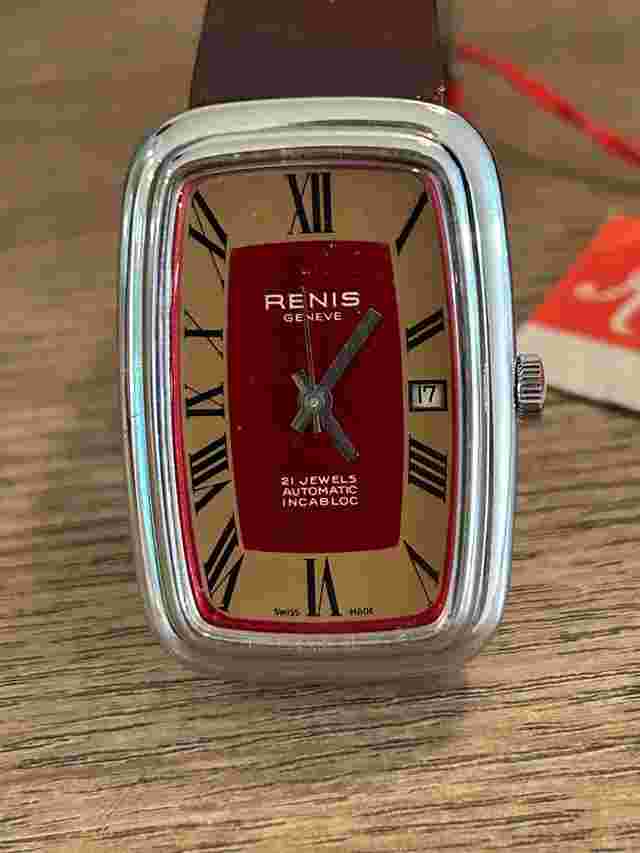 Renis Geneve N.O.S Automatic Incabloc 