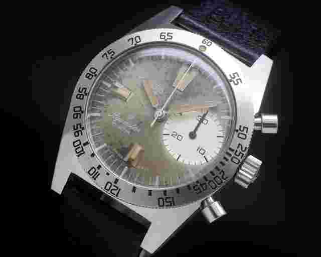 Aquastar Duward Aquastar Deepstar NOS tropicalized Chronograph Valjoux 92 vintage FULLY SERVICED Never used unopened since the 70's til now incredible dial