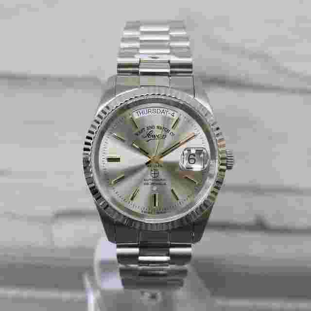 West End Automatic Analog The Classics 6828.10.3034Y Rhuthenium Dial 37mm Watch Brand New Full Set Men's Watch 