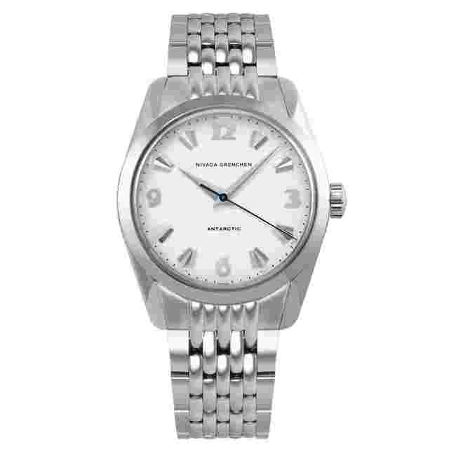 Nivada Grenchen Antarctic Eggshell White Luminova 35 mm 