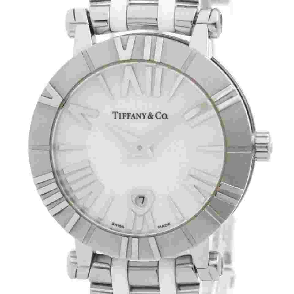 Tiffany Atlas Ceramic Steel Ladies Watch Z1300.11.11A20A00A Polished