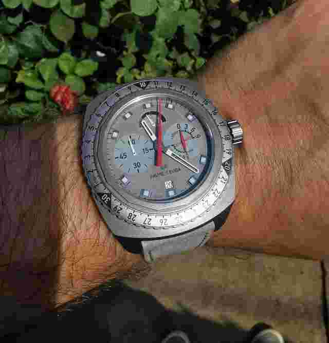 Favre-Leuba Bivouac 9000 Mechanical barometer+altimeter rare complication full set