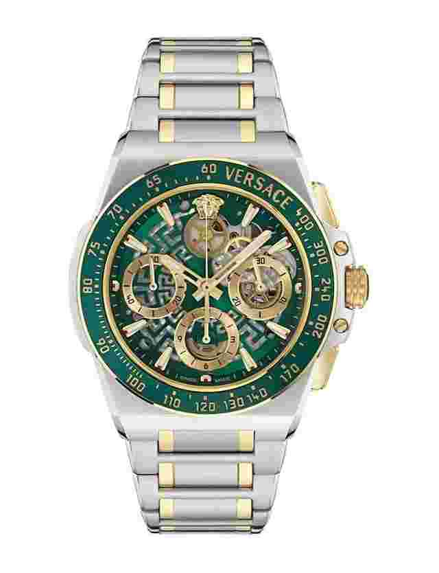 Versace limited edition greca extreme chrono skeleton 43 mm automatic watch vrscve0y00125