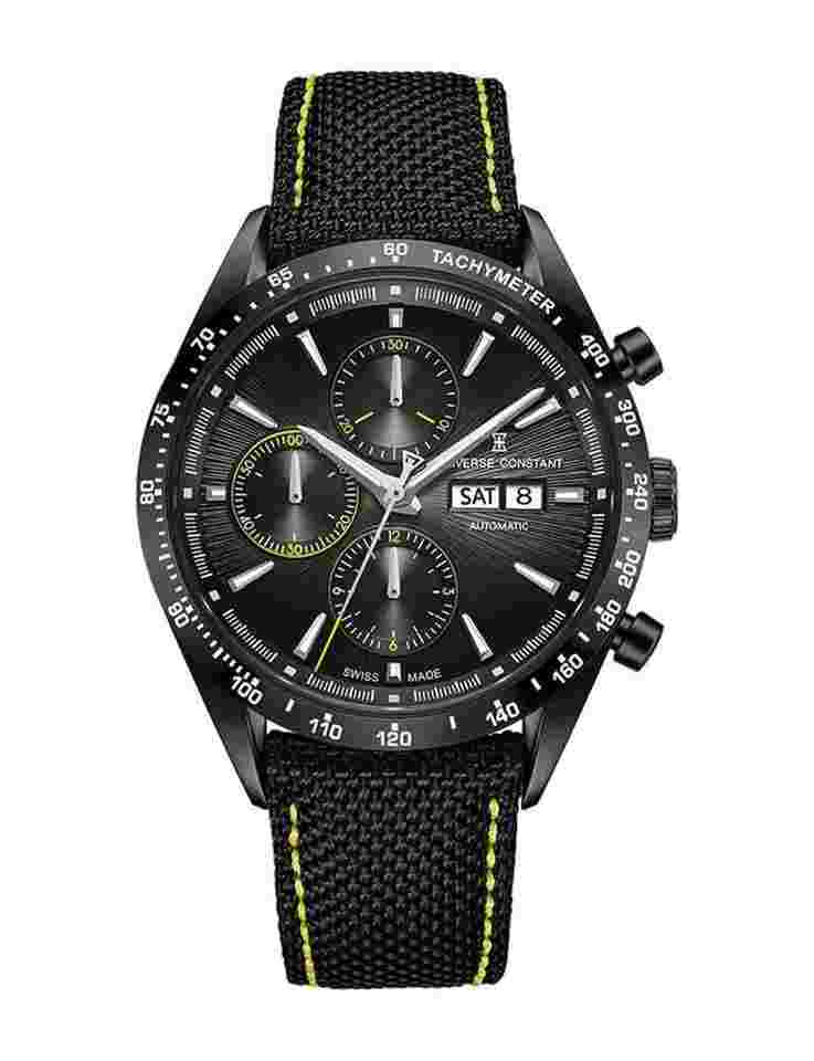 universe constant galactica chrono racer 42 mm automatic watch uc8978