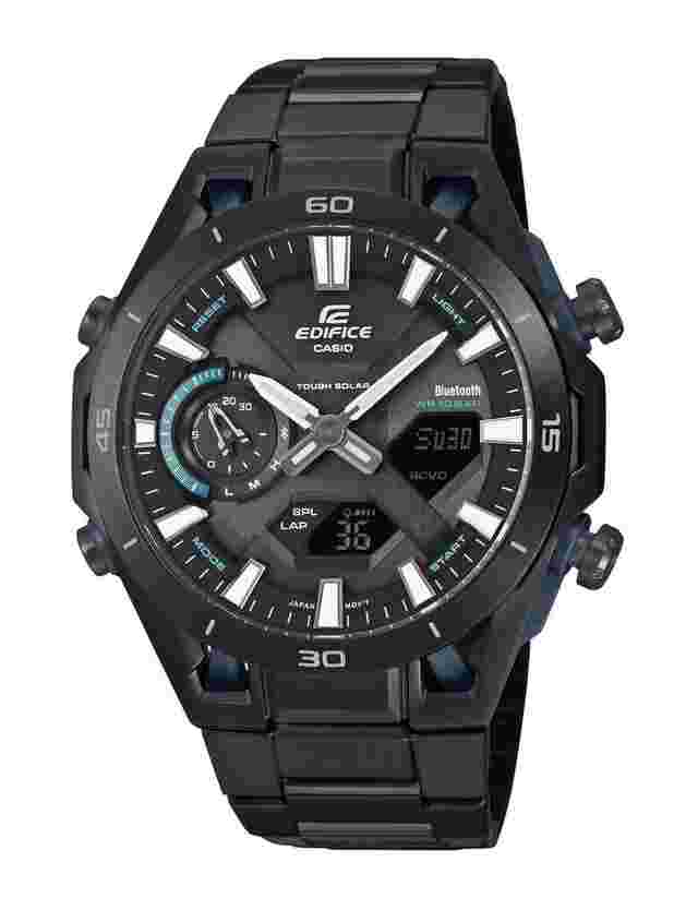 Casio Edifice sospensione 45.8 mm quartz watch ecb-2300dc-1adf