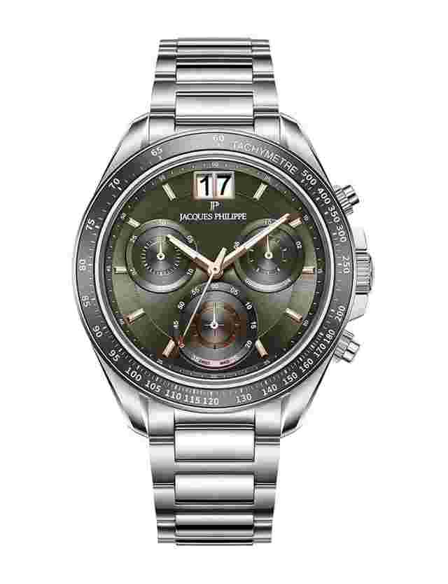 jacques philippe 43 mm quartz watch jpqgc901346 
