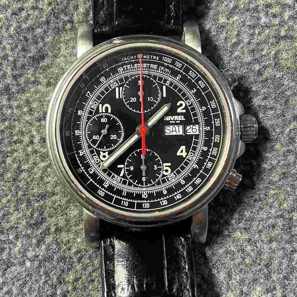 Nivrel Héritage Le Chronographe Replique III Full Set aus Sammlernachlass