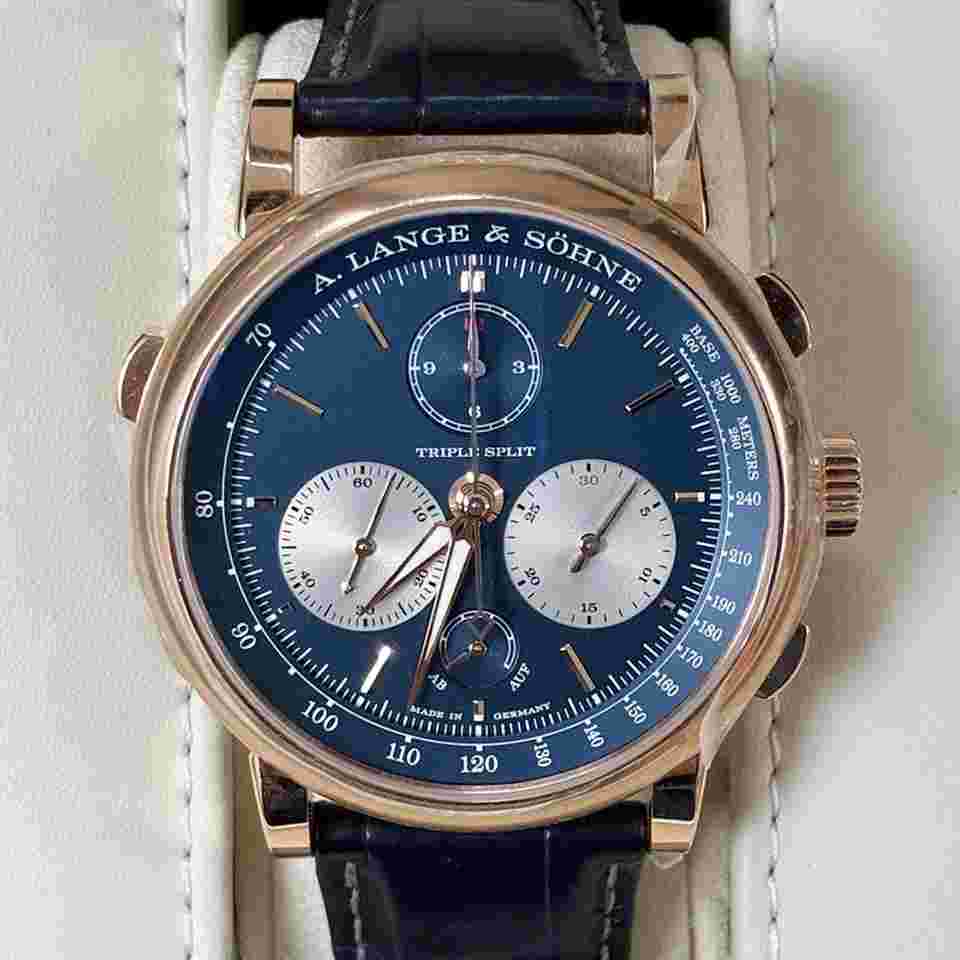 A. Lange & Söhne Saxonia Triple Split Limited Edition 18k Rose Gold 43mm