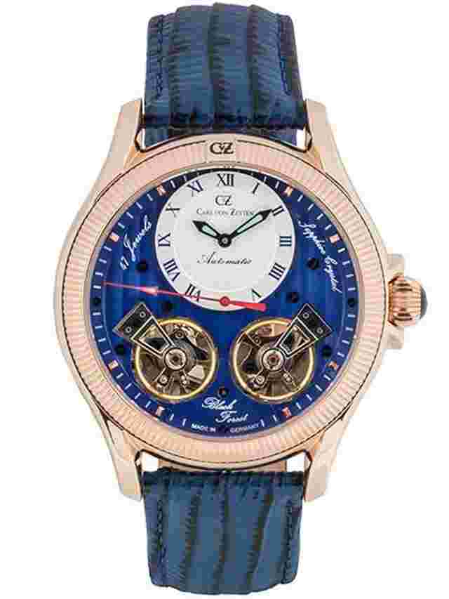 Carl von Zeyten CVZ0084RBLS Herrenuhr Waldhaus Automatik Limited 46mm 5ATM