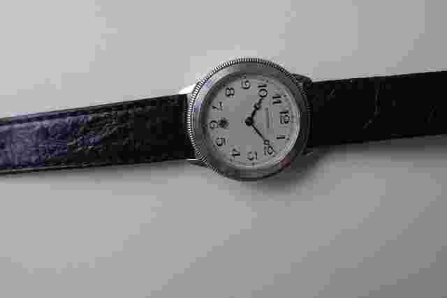 Harwood Platinum 34 Automatik Harwood Automatik mit Silber Lünette