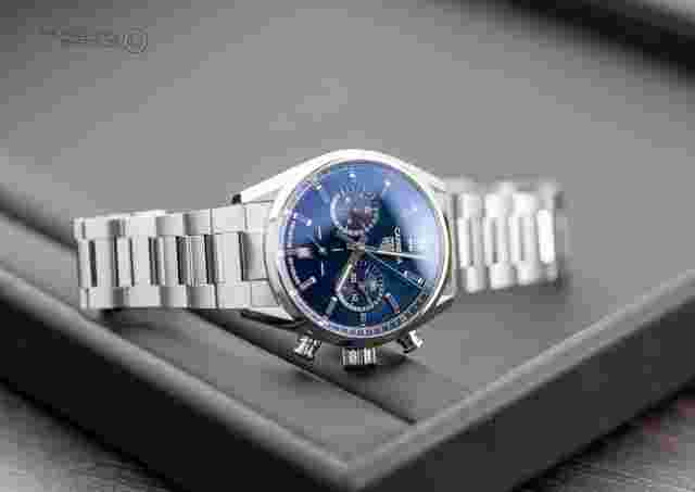 TAG Heuer Carrera Heuer-02T Calibre Heuer 02 T A G - H E U E R CARRERA CHRONOGRAPH Automatic 42 mm Stee