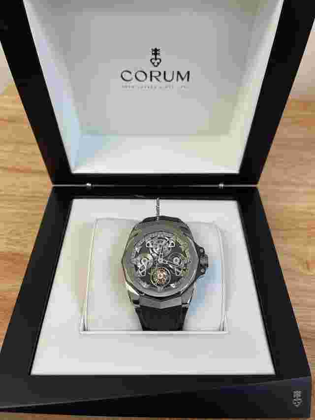 Corum Admiral's Cup
                           
                                 Admiral 45 Tourbillon Openworked