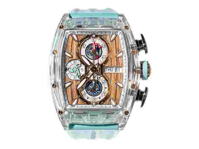 Cvstos Challenge SEALINER CHRONOGRAPH / SAPPHIRE CASE - GOLD COMP