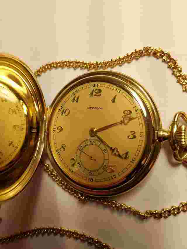 Eterna Artena Taschenuhr Savonette Taschenuhr