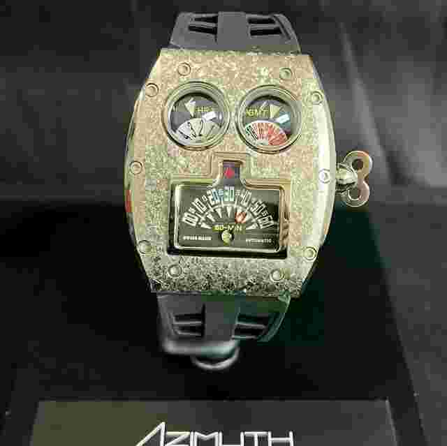 Azimuth Mr. Roboto Crystallized Titanium