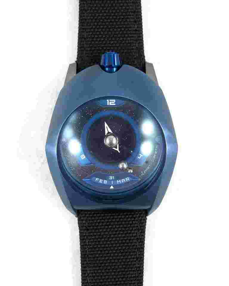 SpaceOne Blue Tellurium Aventurine Dial in Titanium Case with Box & Papers in Unworn Condition Limited Edition - 200 Made