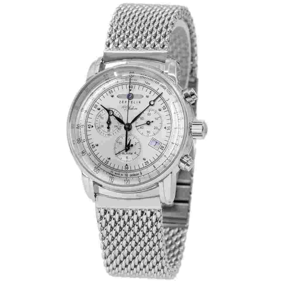 Zeppelin Men's 7680M-1 100 Years Zeppelin 42mm Quartz Chrono