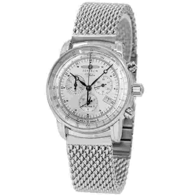 Zeppelin Men's 7680M-1 100 Years Zeppelin 42mm Quartz Chrono