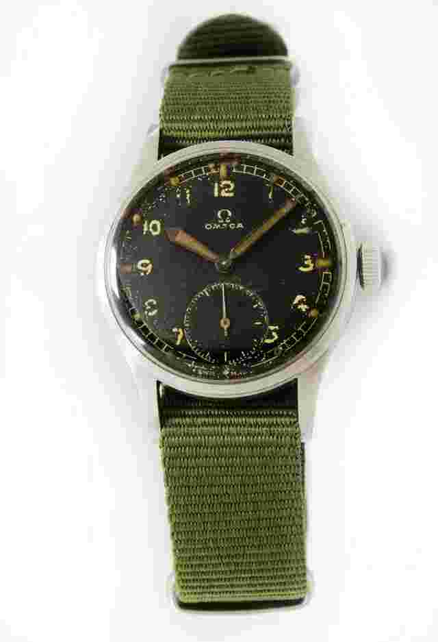 Omega Classic Vintage WWW Military Cal.30T2 Winding 35mm Men Steel Watch C.1944