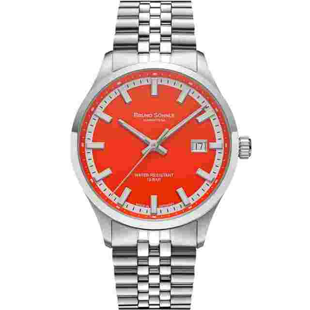 Bruno Söhnle Herrenuhr TURIN Automatik "Bright Red" Sonderedition 2026