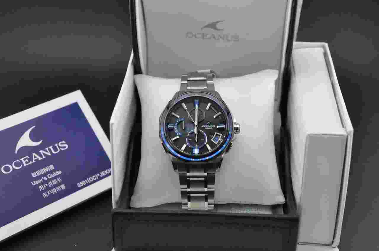Casio Oceanus GPS Radio Wave solar Titanium OCW-G2000G-1AJF