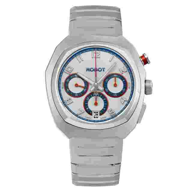 Robot One Silver Automatic 42.7 x 45 mm 