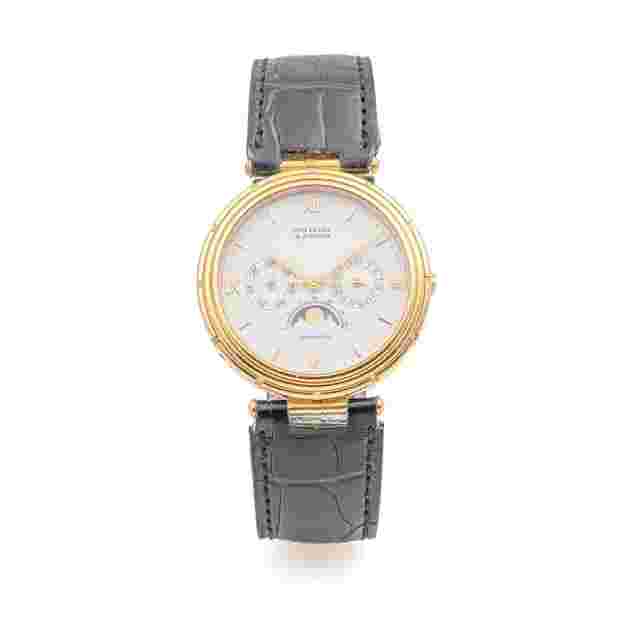 Van Cleef & Arpels Annual Calendar - Jaeger Le Coultre 889 Movement - Design Gérald Genta