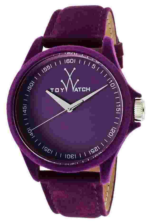ToyWatch Sartorial Purple Velvet Touch Womens Strap Watch PE06VL