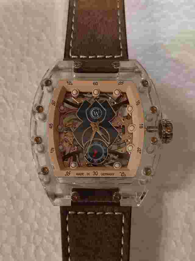 Constantin Weisz Translucend LIMITED EDITION auf 22 Stk. SAPHIR-TEC-GEHÄUSE ungetragen 