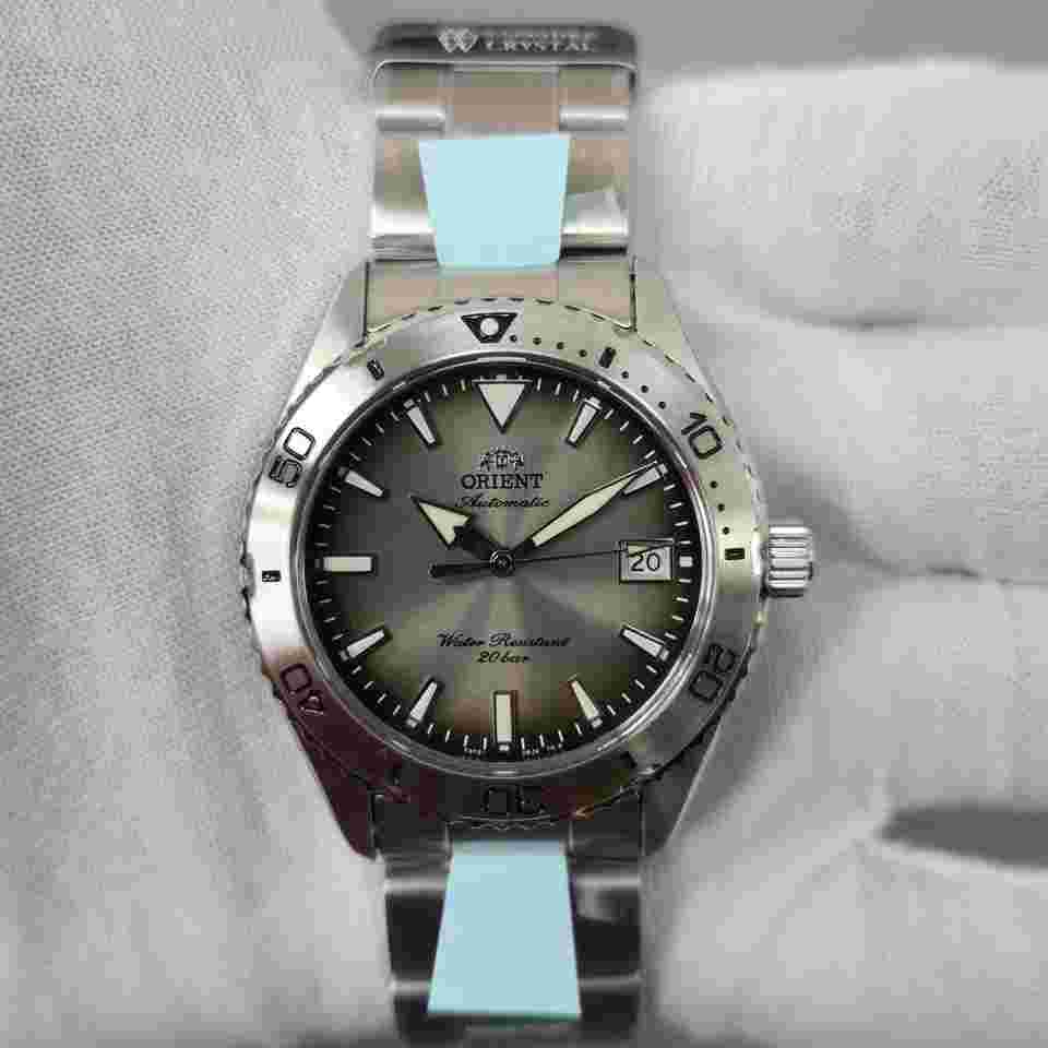 Orient Mako Sports Mako 40 Automatic RA-AC0Q16N Diver Limited Edition Grey Dial 40 mm Case Watch New Realease 2026 Full Set Men's Watch