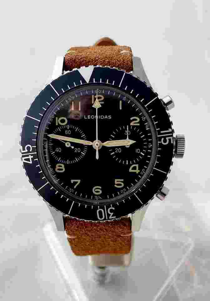 Leonidas Cp-2 Assigned Military chronograph Fly-Back Service & Warranty!