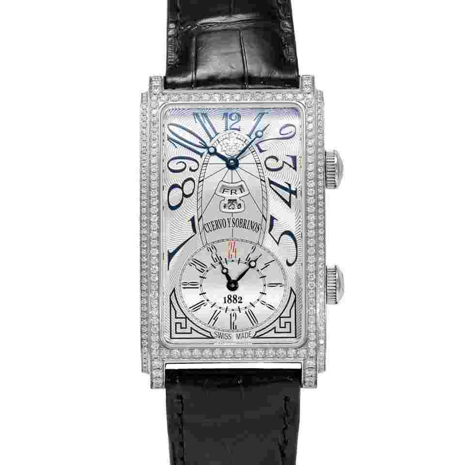 Cuervo y Sobrinos Prominente 1124-1AAG-SP Automatic Steel Very good