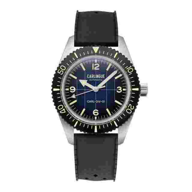 Carlingue Montre Diver 01 Bleu CT-001-C 