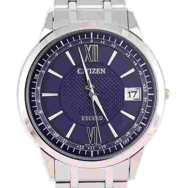 Citizen Exceed [] Citizen Exceed Radio-Controlled Watch H147-A1B4B03/CB1140-61L TI Solar Powe...