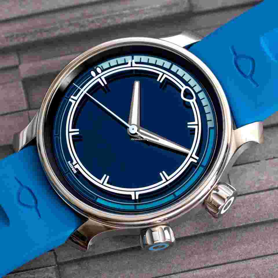 Ming 37.09 Bluefin 2025 Full Set 37.09 Bluefin Steel 38mm
