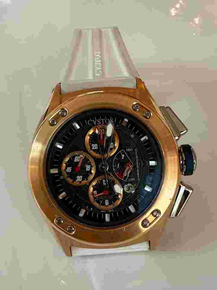 Cvstos Challenge-R Chrono R50 Een 18 karaats roségouden herenpolshorloge Cvstos Challenge