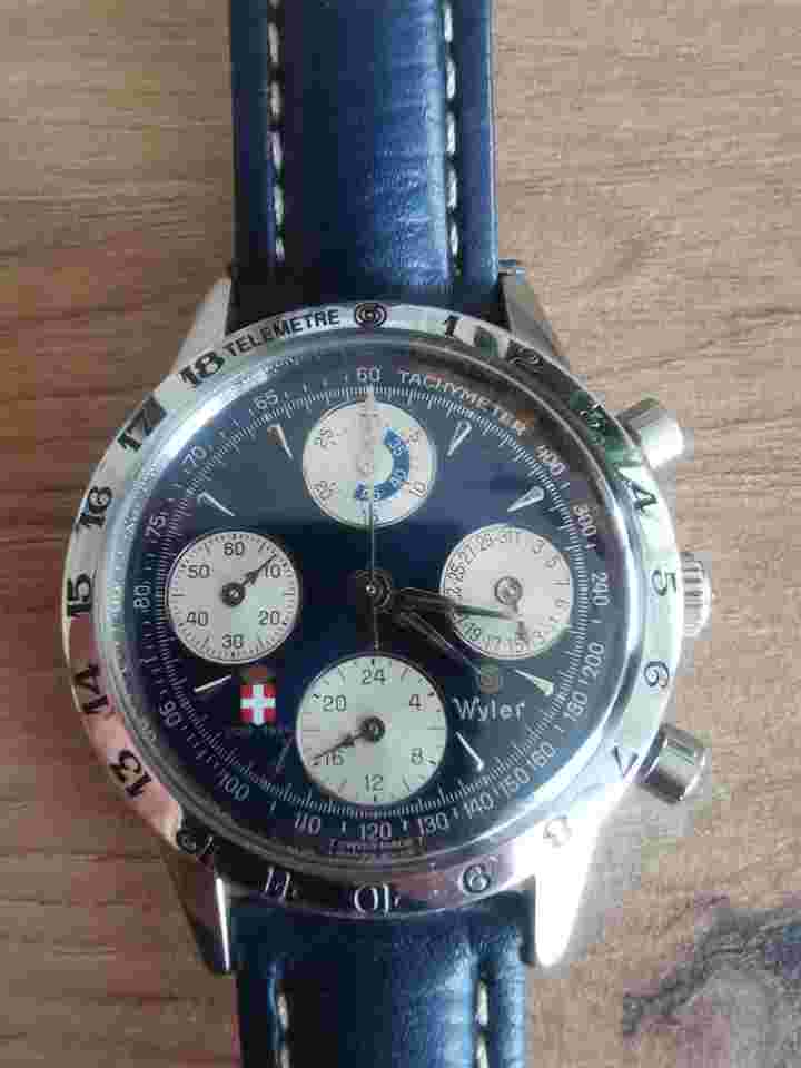 Wyler Vetta Cinematique 1934-1994 Italian Limited Edition World Cup Soccer Champion 60th