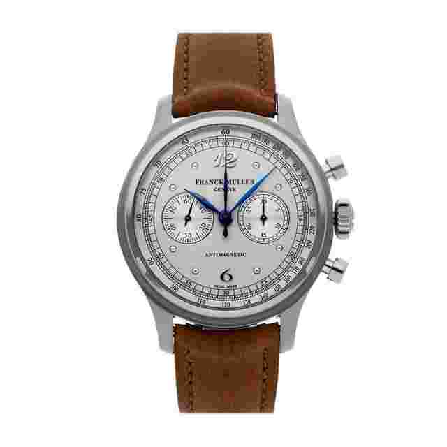 Franck Muller Round Collection 2 Counter Chronograph END39CC2BRSILVGR