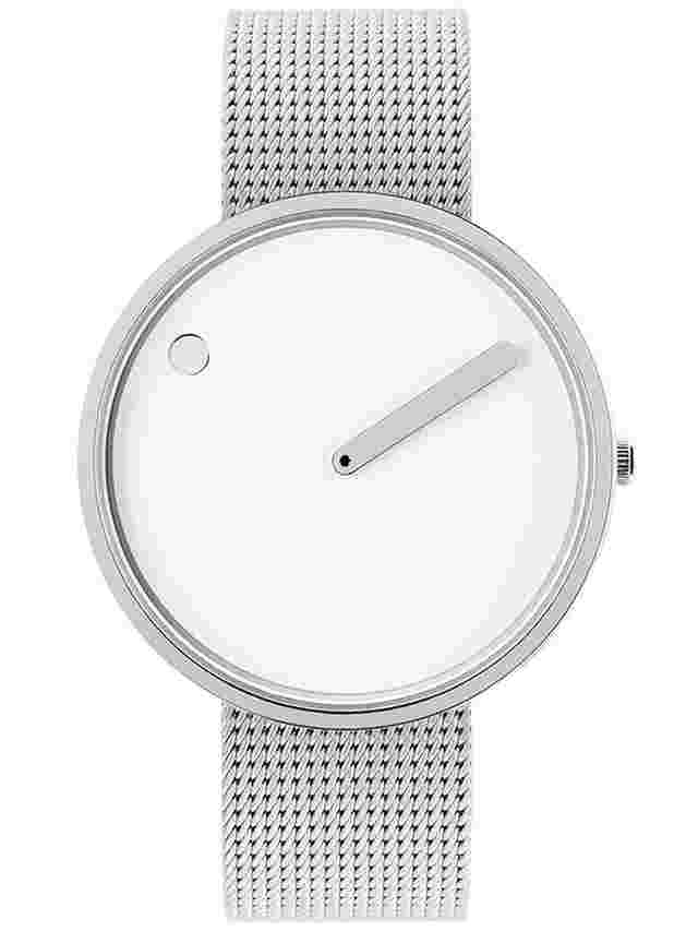 PICTO 43364-0820S White Unisex 40mm 5ATM