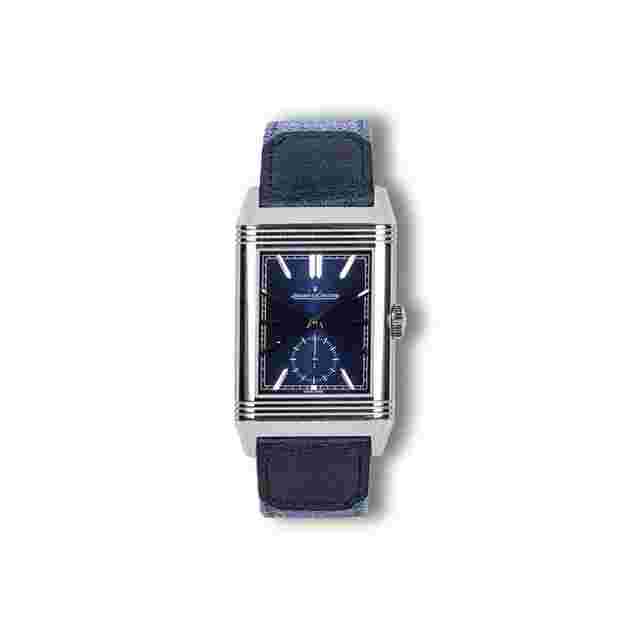 Jaeger-LeCoultre Reverso Duoface 2023 JAEGER LE-COULTRE REVERSO TRIBUTE DUOFACE BLUE AND WHITE DIAL Q3988482