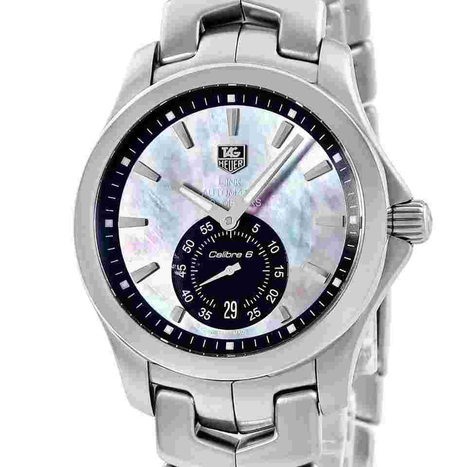TAG Heuer Link Watches WJF211K.BA0570 Link Automatic Caliber 6 Exclusive serviced black shell Japan limited edition.