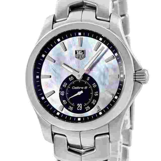 TAG Heuer Link Watches WJF211K.BA0570 Link Automatic Caliber 6 Exclusive serviced black shell Japan limited edition.