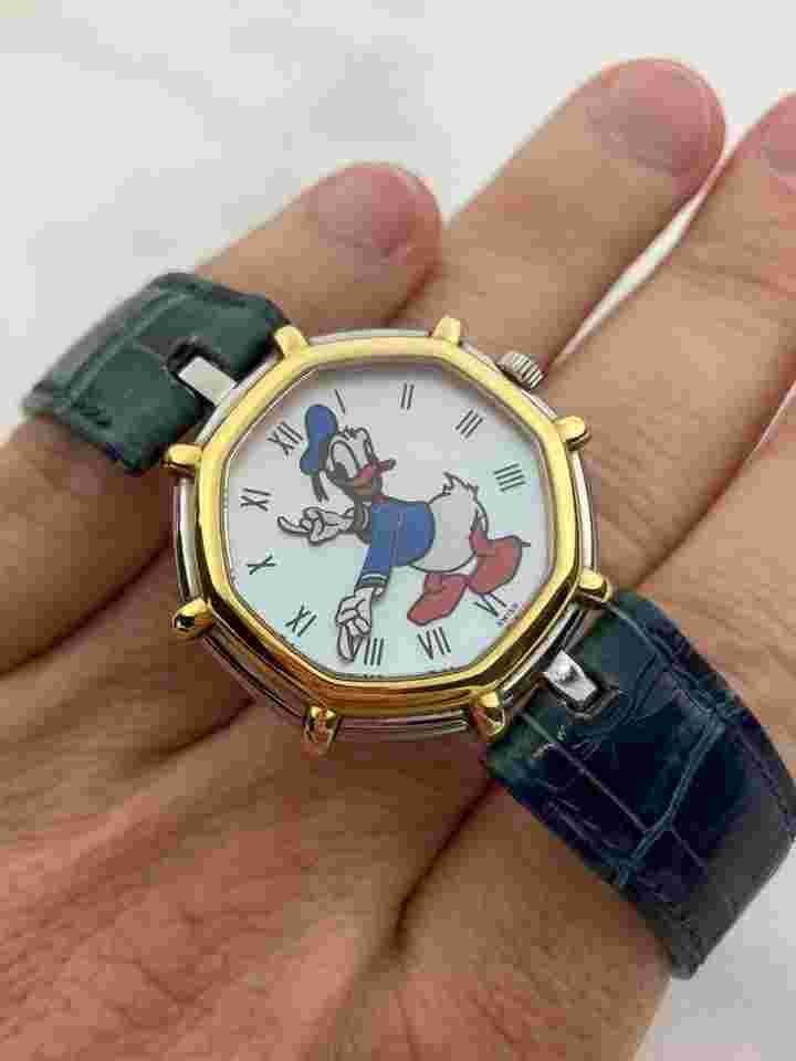 Gerald Genta Donald Duck Disney Vintage 