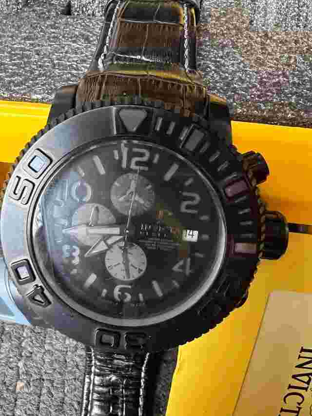 Invicta limited edition 0604 limited edition chronographe automatique swiss made 58 mm 